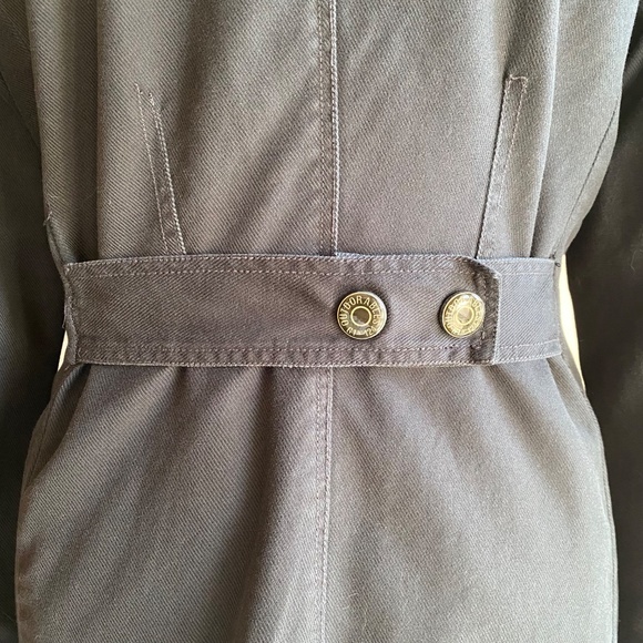 Anthropologie G1 Goods British Cavalry black fitted black utility jacket Sz M - Picture 8 of 16